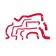 Silikon Kühlerschlauch Kit Mishimoto VW Golf 1.8T / 99-05 / rot | MMHOSE-GLF-99RD