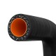 Silikon Zusatz Schlauch Kit Mishimoto Subaru WRX / WRX STI / 04-07 / schwarz | MMHOSE-SUB-ANC4BK