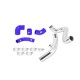 Obere Ladeluftkühler Rohre Mishimoto Mitsubishi Evo 7 / 8 / 9 / 01-07 / blaue Verbinder | MMICP-EVO-01UBL