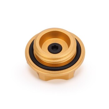 Öleinfülldeckel Mishimoto Subaru limitierte Edition / gold | MMOFC-SUB-GD
