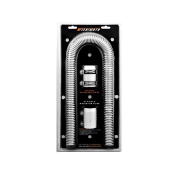 Kühlerschlauch Kit Universal Flexibel Mishimoto / 914mm / chrom | MMAH-U36C