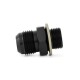 Fitting für Zwischenplatte Mishimoto M20x1,5mm auf Dash 10 / -10 AN | MMSPF-10ANBK