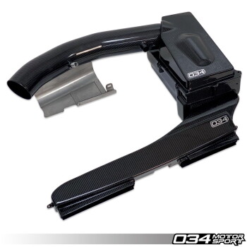 X34 Carbon closed cold air intake bundle for 2.5 TFSI RS3...