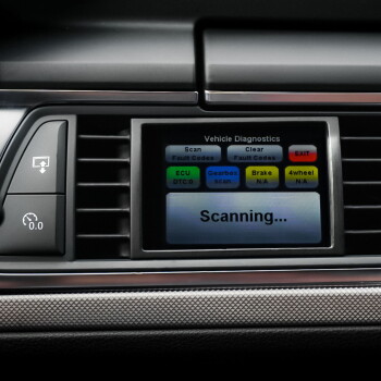 CANchecked MFD32 GEN 2 - 3.2" OBD2 Display Audi A6 4G / A7 4G - LHD