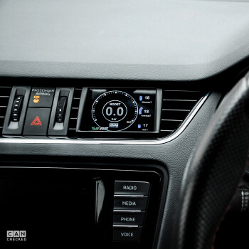 CANchecked MFD32 GEN 2 - 3.2" OBD2 Display Skoda Octavia 5E RHD