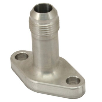 Oil drain flange-10 AN / Dash 10 long BorgWarner AirWerks...