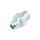 Gewindeadapter Dash 6 männlich zu M16x1,5mm männlich - silber matt