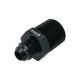 Adapter Dash 6 Male to NPT 1/2" Male - Satin Black