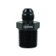 Adapter Dash 6 Male to NPT 1/2" Male - Satin Black