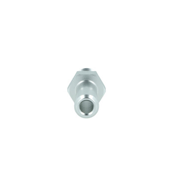 Screw-in Adapter NPT 1/8" Male to Hose Connection 8mm (5/16") - Satin Silver