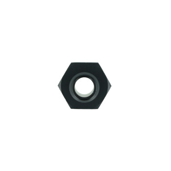 Screw-in Adapter ORB Dash 6 Male to Hose Connection 10mm (3/8") - Satin Black