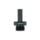 Einschrauber ORB Dash 8 männlich zu Schlauchanschluss 10mm (3/8") - schwarz matt