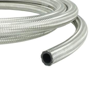 Hydraulic Hose Dash 8 - 3m - Stainless steel | BOOST...