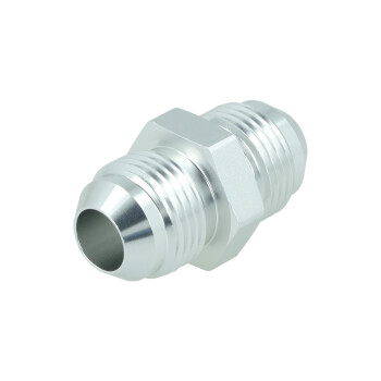 Adapter Union Dash 8 Male to Dash 8 Male - Satin Silver