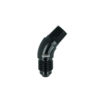 Adapter Dash 4 male to NPT 1/8" male - 45° - black | BOOST products