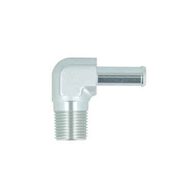 Screw-in Adapter 90° NPT 3/8" Male to Hose...