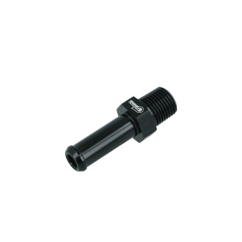 Screw-in Adapter NPT 1/8" male to Hose Connector Fitting 8mm (5/16") - satin black | BOOST products