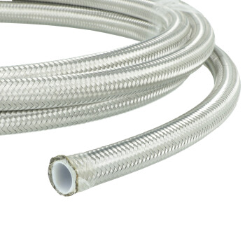 PTFE Hydraulic Hose Dash 6 - 3m - Stainless steel | BOOST...