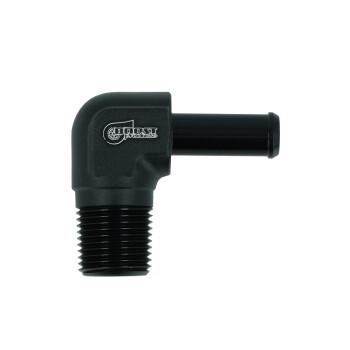 Screw-in Adapter 90¡ NPT 3/8" male to Hose...