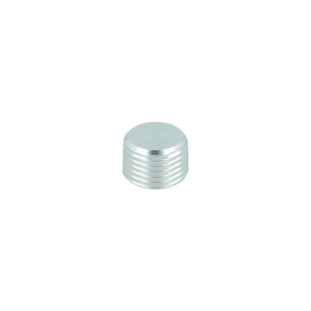 1/8" NPT Verschlussstopfen - silber matt