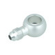 Adapter Dash 4 männlich zu Ringauge 12,5mm - silber matt