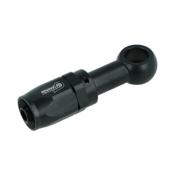 Schlauchanschluss Fitting Dash 6 zu Ringauge 12,5mm - schwarz matt | BOOST products