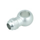 Adapter Dash 10 männlich zu Ringauge 18,5mm - silber matt