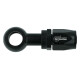 Schlauchanschluss Fitting drehbar Dash 8 zu Ringauge 16,5mm - schwarz matt