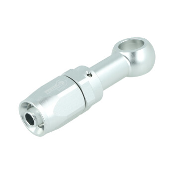 Hose End Dash 6 to Banjo 12,5mm - satin silver | BOOST products