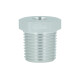 Screw-in Reducer NPT 1/8" Female to NPT 1/2" Male - Satin Silver