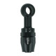 Swivel Hose End 10 to Banjo 16,5mm - Satin Black