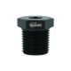 Reduzieradapter NPT 1/8" weiblich zu NPT 1/2" männlich - schwarz matt