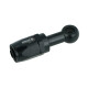 Schlauchanschluss Fitting drehbar Dash 8 zu Ringauge 10,5mm - schwarz matt