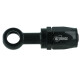 Schlauchanschluss Fitting drehbar Dash 8 zu Ringauge 14,5mm - schwarz matt