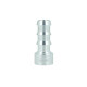 Aufschweißadapter Schlauchanschluss gerippt 16mm (5/8") - Aluminium