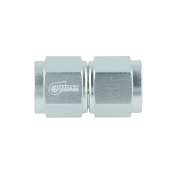 Adapter Dash 8 Female to Dash 8 Female - Satin Silver