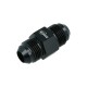 Adapter Dash 8 männlich zu Dash 8 männlich mit 1/8" NPT Anschluss - schwarz matt