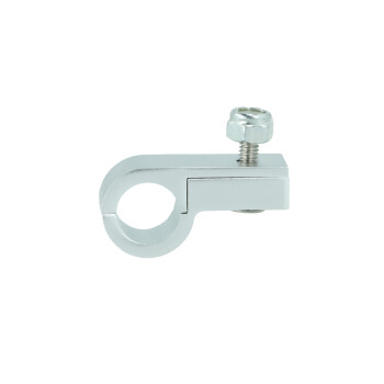 Single Hose P-Clamp Bracket 12,7mm (1/2") - Satin...