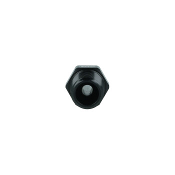 Gewindeadapter Dash 4 männlich zu NPT 1/4" männlich - schwarz matt