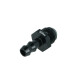 Screw-in Adapter Dash 8 Male to Barb 10mm (3/8") - Satin Black