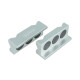 Vise Jaws with Magnet for Dash Fittings - Satin Silver