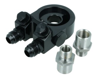 Oil Filter Sandwich Adapter with Thermostat (70°C)...