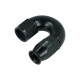 High Flow PTFE Schlauchanschluss Fitting drehbar Dash 8 - 180° - schwarz