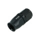 PTFE Schlauchanschluss Fitting Dash 10 - gerade - schwarz matt | BOOST products