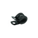 Schlauchhalter gummiert 7,9mm (5/16") - schwarz matt