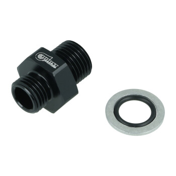 Adapter ORB Dash 6 female to M16x1,5mm male - satin black...