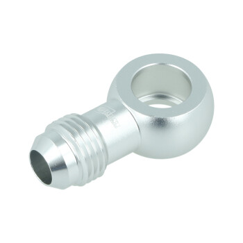 Adapter Dash 6 Male to Banjo 12,1mm - Satin Silver
