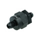 One Way Check Valve Dash 6 Male - Satin Black