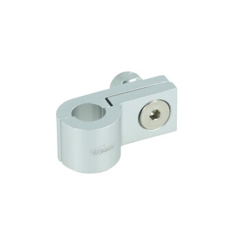Schlauchhalter 7,90mm (5/16") - silber matt