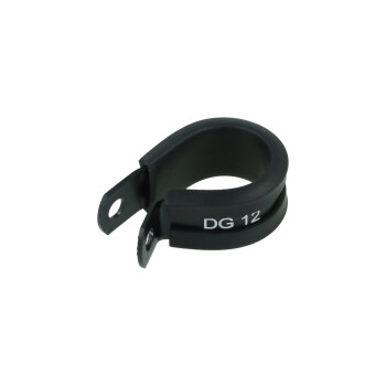 Cushioned Hose P-Clamp Bracket 19,1mm (3/4") - Satin...